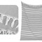 Oversized Striped Turkish Peshtemal Towel, Multi-Use Cotton Beach & Bath Towel